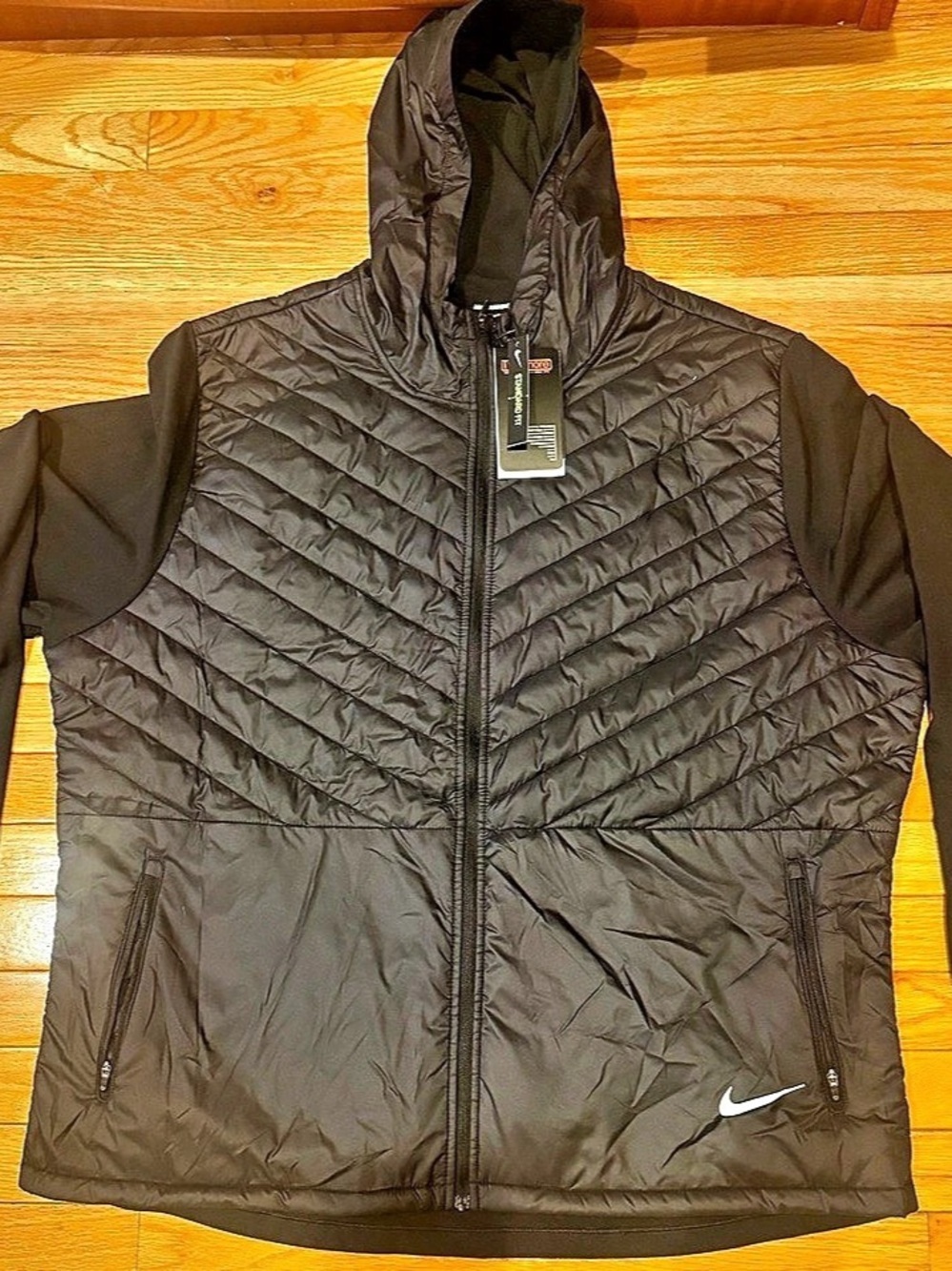 Nike AeroLayer Men's Running Jacket Black XXL